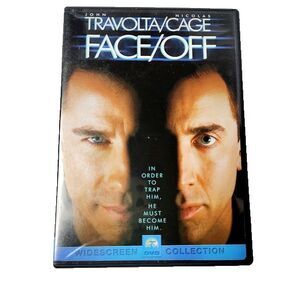 Face/Off Supense Action DVD R Movie 1998 John Travolta Nicolas Cage